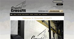 Desktop Screenshot of groundedcrossfit.com